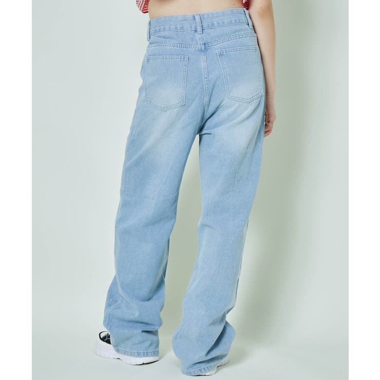 レディース ダメージデニム ワイドパンツ | GORGE  | 詳細画像26 