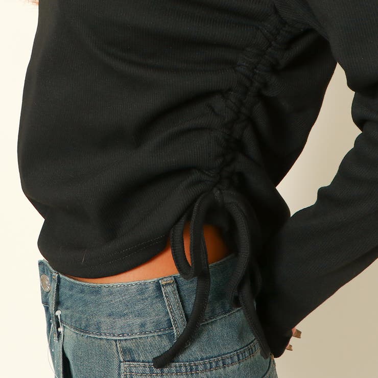 ロゴドロストジェルプリント テレコトップス | GORGE  | 詳細画像5 