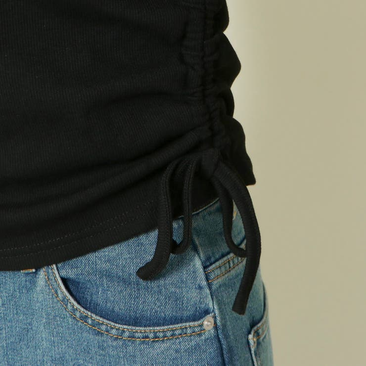 ドロストジェルプリントリブトップス | GORGE  | 詳細画像7 