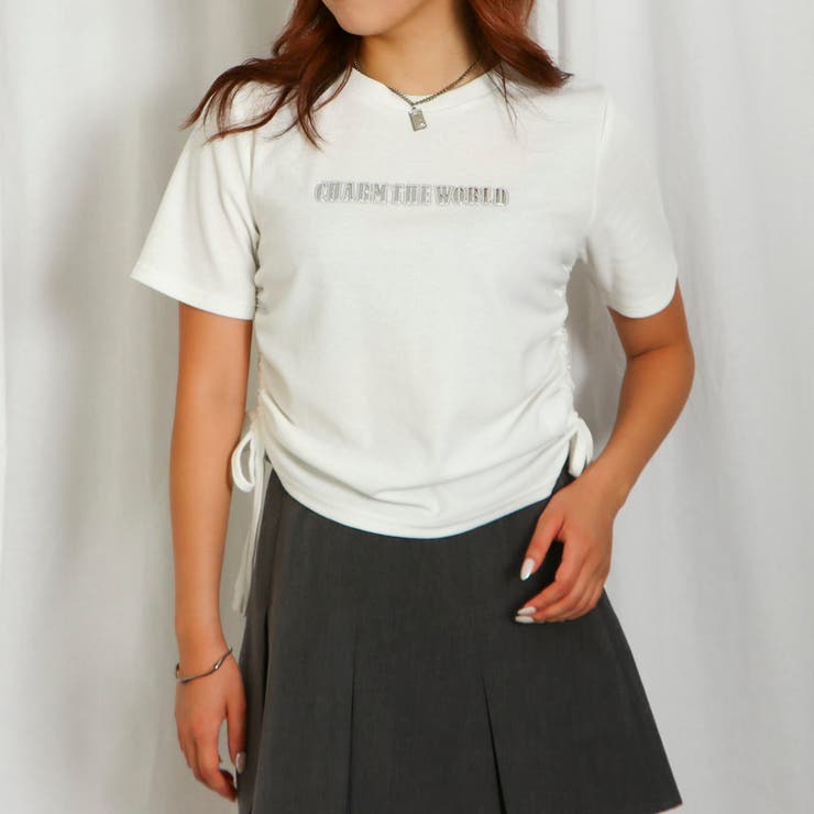 ドロストジェルプリントリブトップス | GORGE  | 詳細画像12 