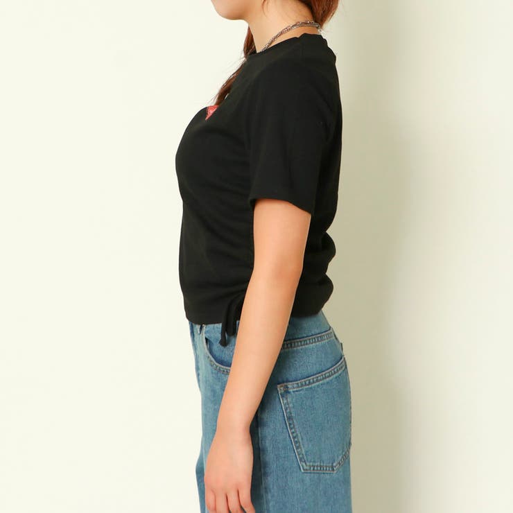 ドロストジェルプリントリブトップス | GORGE  | 詳細画像3 