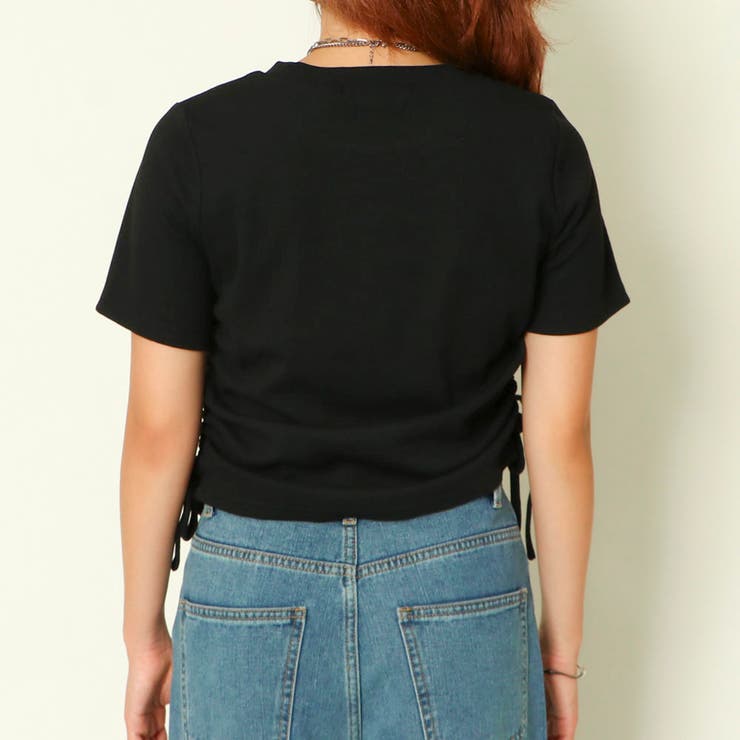 ドロストジェルプリントリブトップス | GORGE  | 詳細画像4 