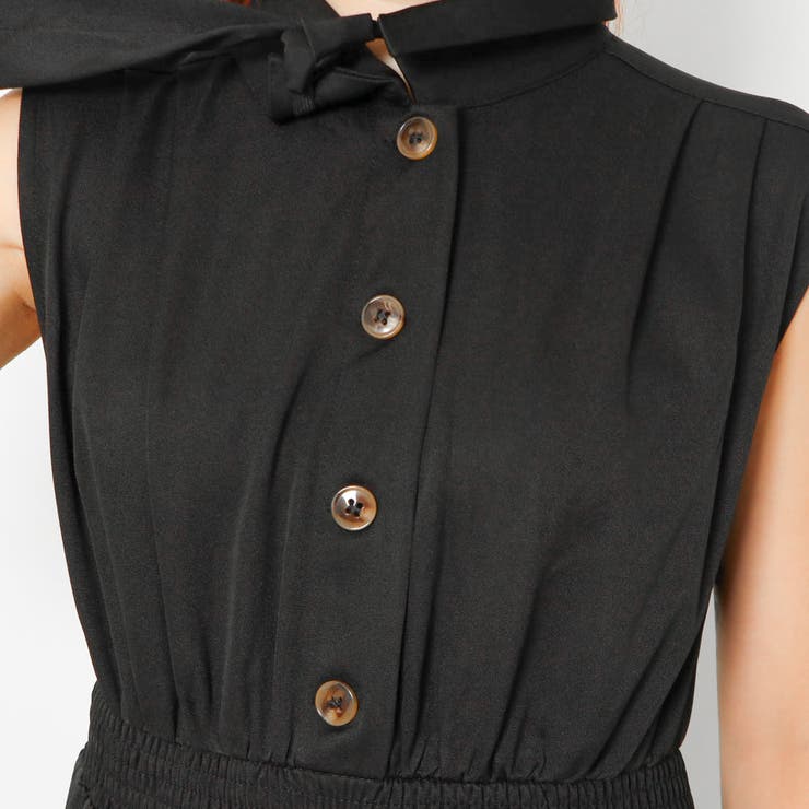 《タイ付き×ノースリーブ》レディース オールインワン コンビネゾン 春夏秋	 | GORGE  | 詳細画像9 