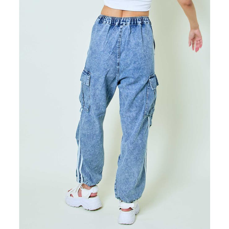 ラインデニムカーゴパンツ[品番：GORW0009492]｜GORGE （ゴージ