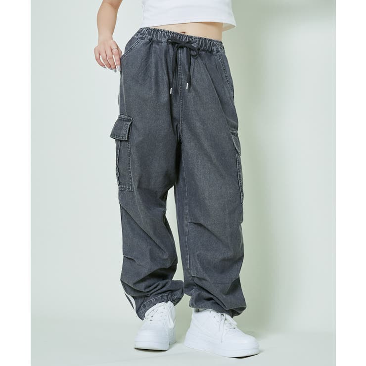 レディース デニムカーゴパンツ ストリート | GORGE  | 詳細画像17 