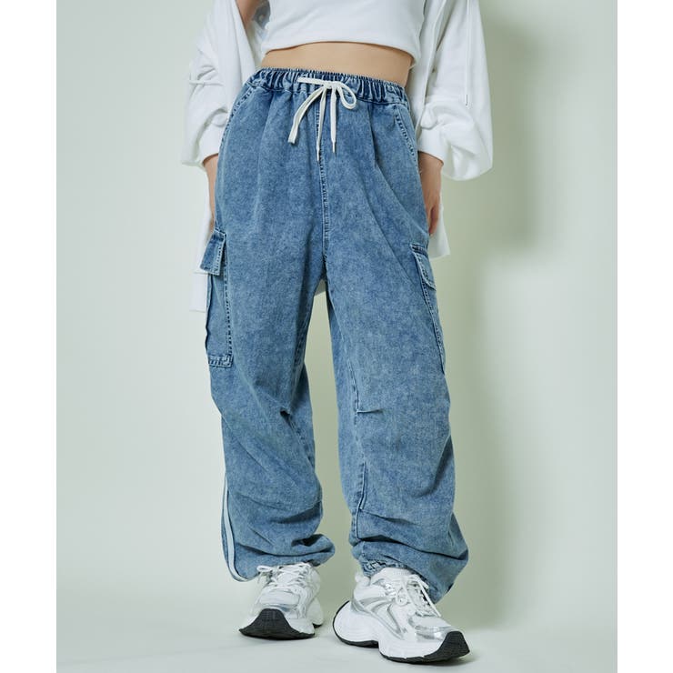 ラインデニムカーゴパンツ[品番：GORW0009492]｜GORGE （ゴージ