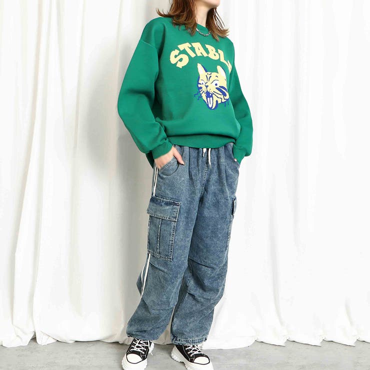 ラインデニムカーゴパンツ[品番：GORW0009492]｜GORGE （ゴージ
