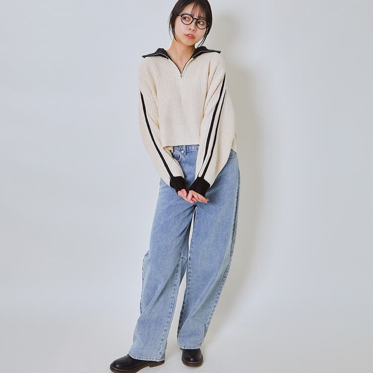 ミドルゲージプルオーバー ミドルゲージニットプルオーバー《長袖》 (WNT23121-60) | ANCHOR