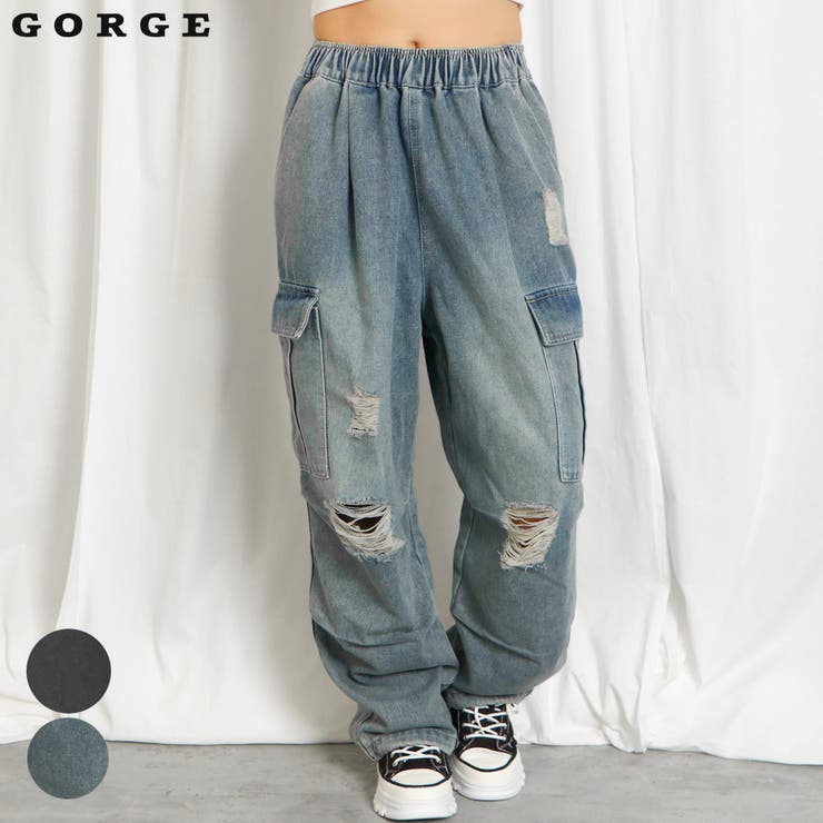レディース デニム ワイドパンツ | GORGE  | 詳細画像1 