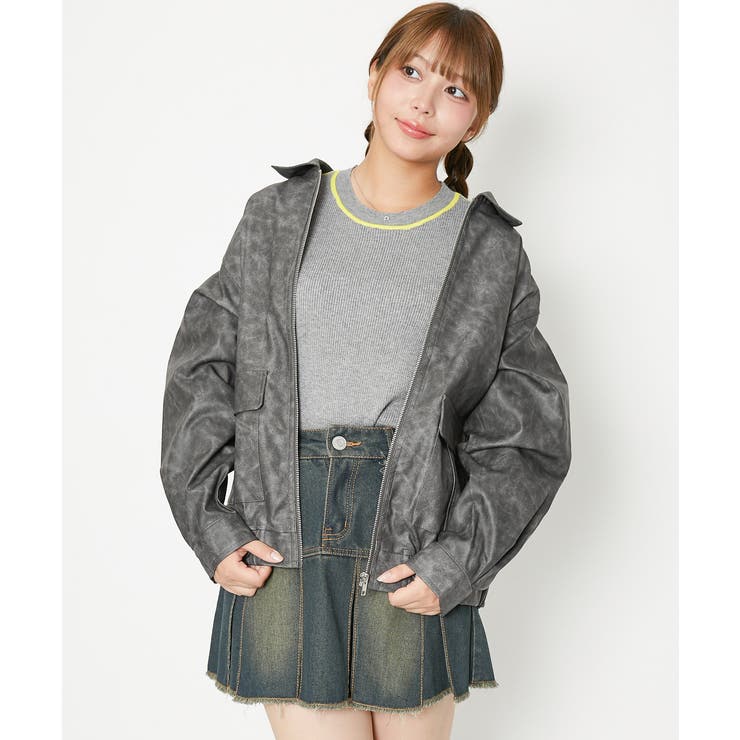 合皮ブルゾン | GORGE  | 詳細画像15 