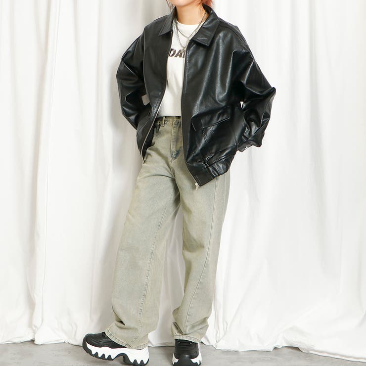 合皮ブルゾン | GORGE  | 詳細画像8 