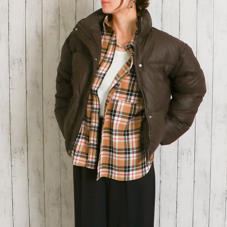 ブラウン | 中綿ブルゾン | GORGE 