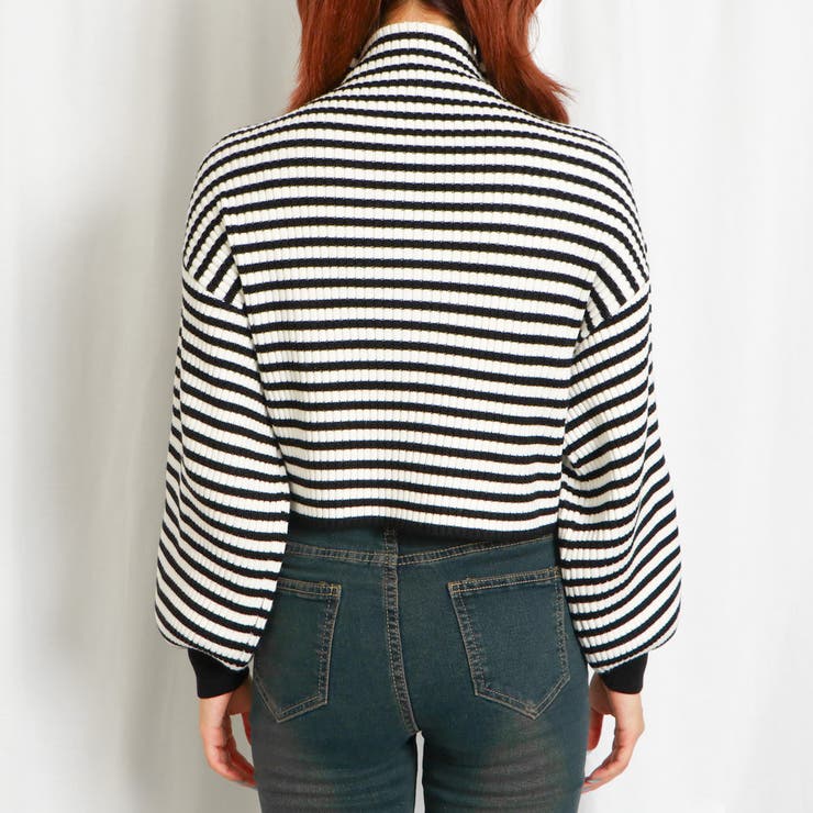 モチモチボトルネックショート丈プルオーバー | GORGE  | 詳細画像8 