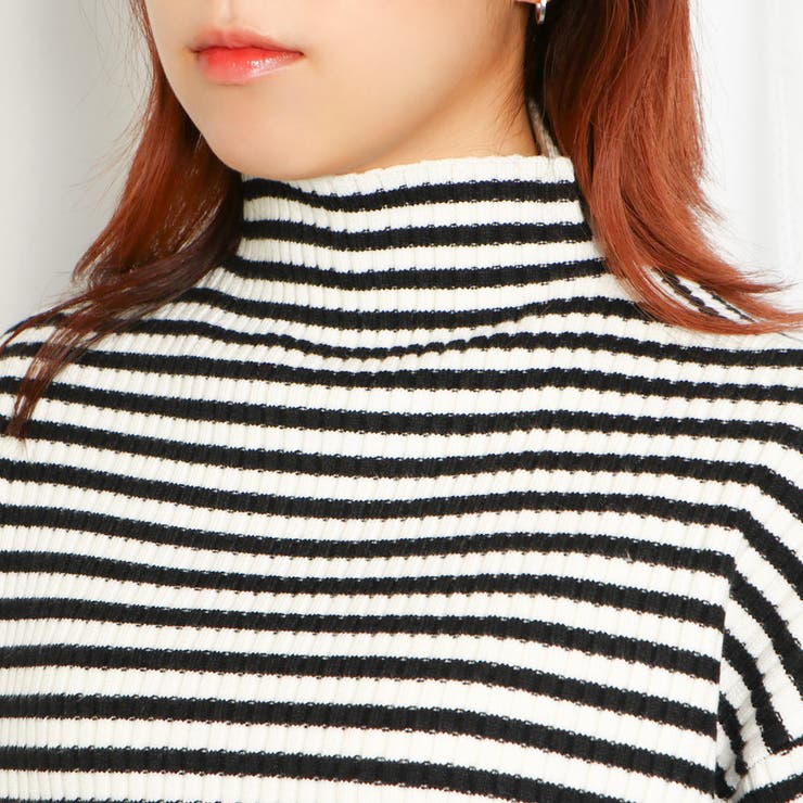 モチモチボトルネックショート丈プルオーバー | GORGE  | 詳細画像9 