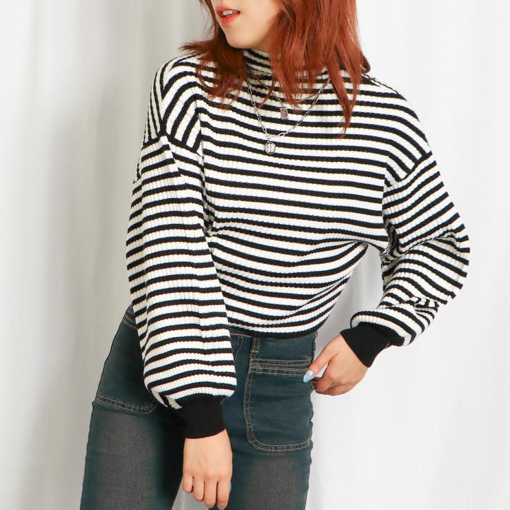 モチモチボトルネックショート丈プルオーバー | GORGE  | 詳細画像13 