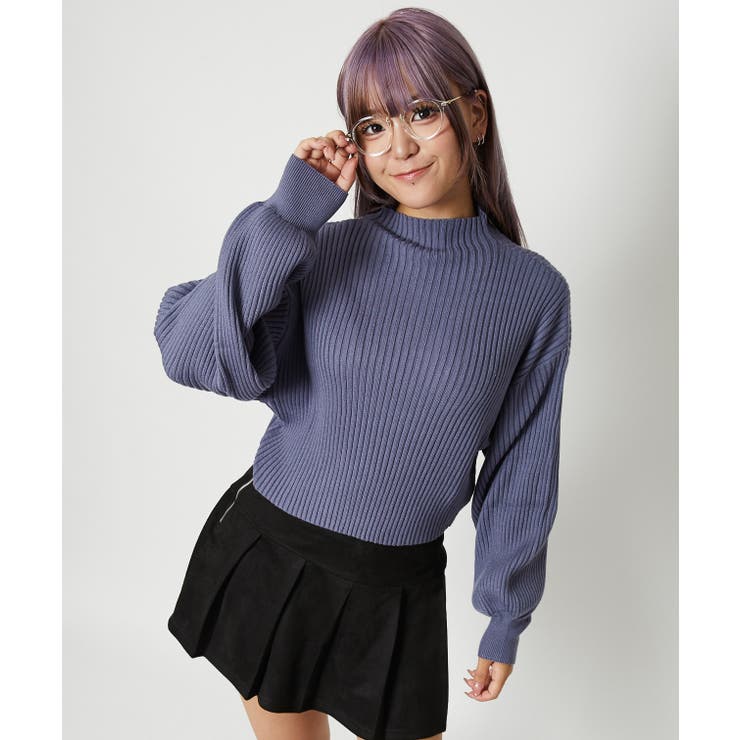 モチモチボトルネックショート丈プルオーバー | GORGE  | 詳細画像15 