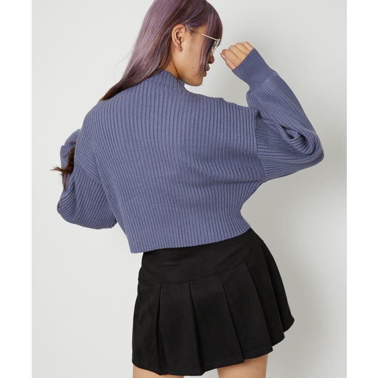 モチモチボトルネックショート丈プルオーバー | GORGE  | 詳細画像17 