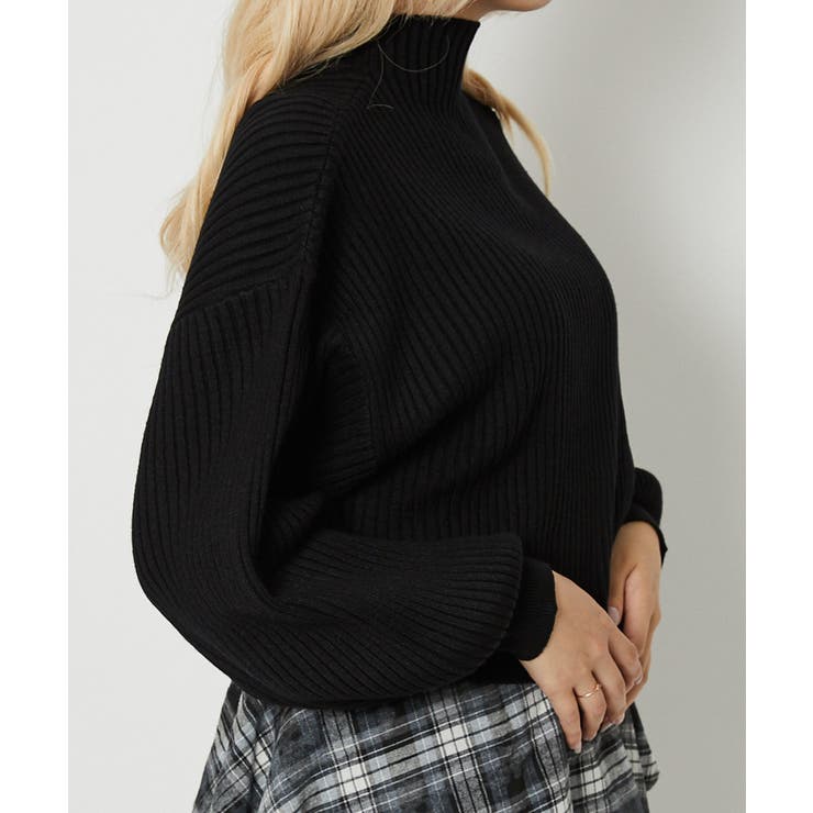 モチモチボトルネックショート丈プルオーバー | GORGE  | 詳細画像19 