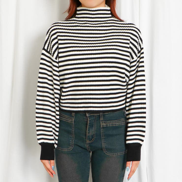 モチモチボトルネックショート丈プルオーバー | GORGE  | 詳細画像6 