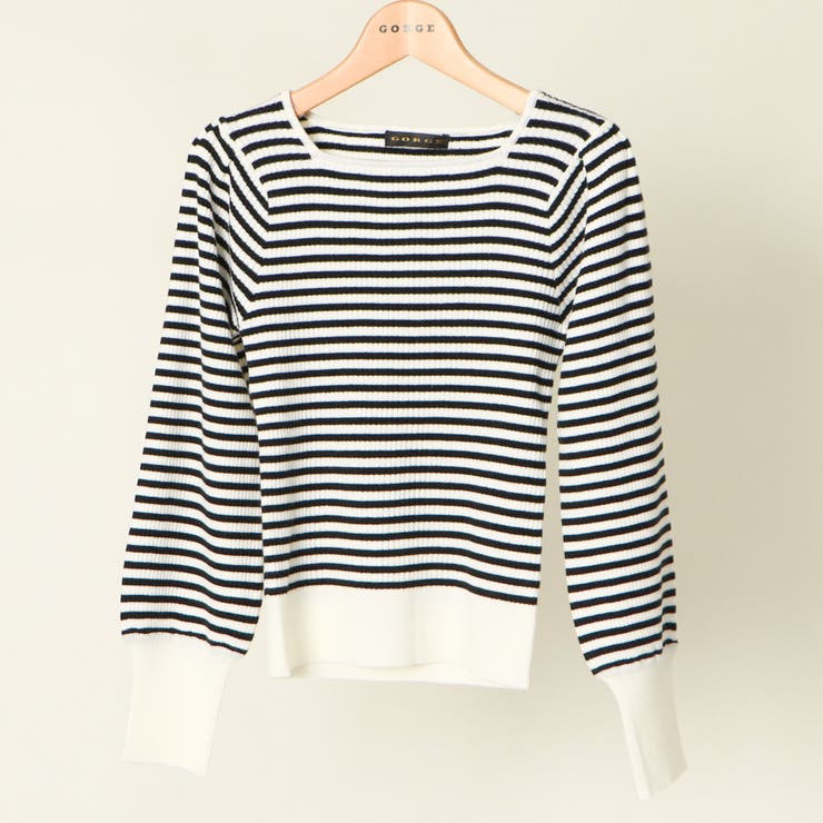 ＢＫ／オフ | リブスクエアニットプルオーバー | GORGE 