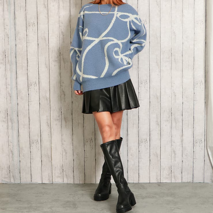 リボンニットプルオーバー[品番：GORW0009654]｜GORGE （ゴージ）の