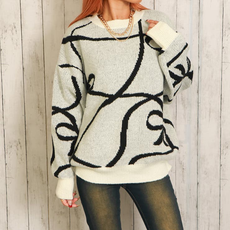 リボンニットプルオーバー[品番：GORW0009654]｜GORGE （ゴージ）の