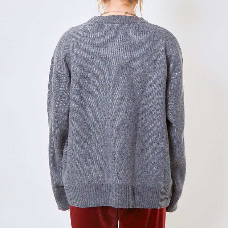 バタフライロゴニットプルオーバー | GORGE  | 詳細画像4 