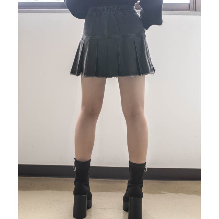 レディース デニムミニスカート Y2K[品番：GORW0009573]｜GORGE