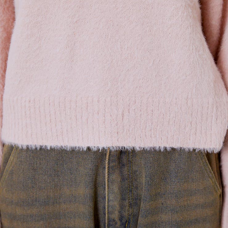 ロゴラメフェザーニットプルオーバー | GORGE  | 詳細画像7 