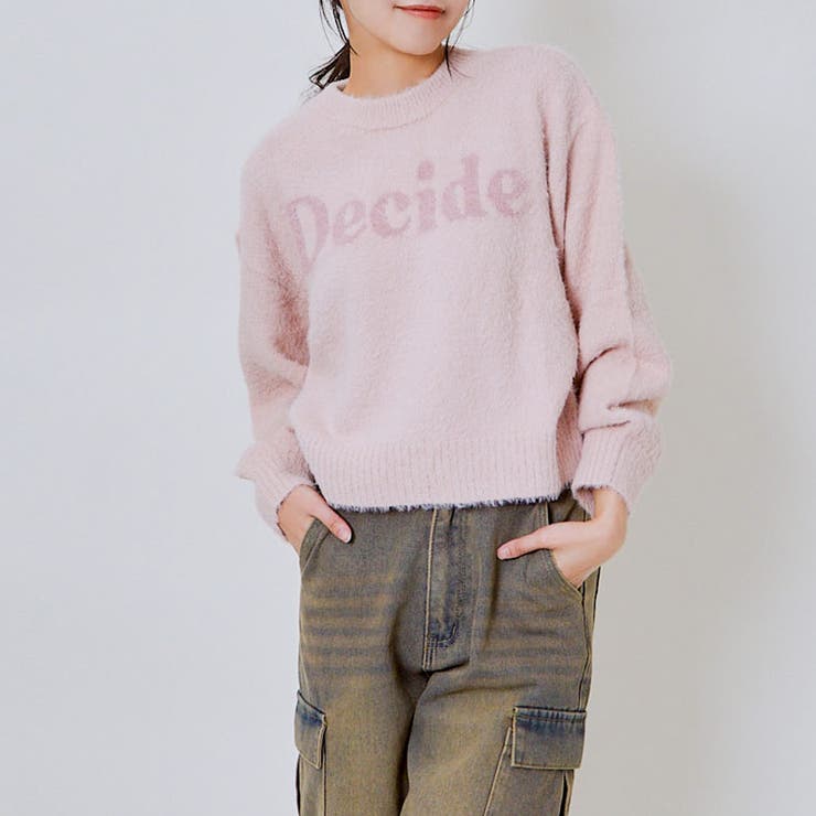 ロゴラメフェザーニットプルオーバー[品番：GORW0009711]｜GORGE