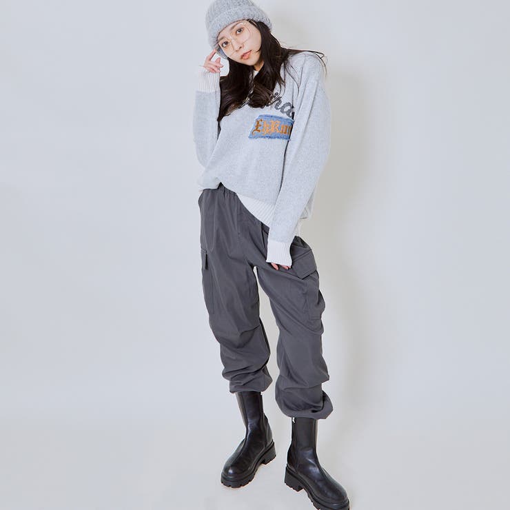 レディース カーゴパンツ エステルツイル素材 | GORGE  | 詳細画像10 