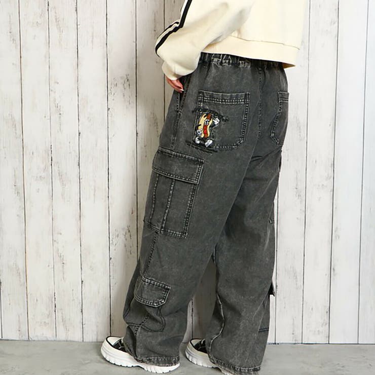 刺しゅうカーゴデニムパンツ[品番：GORW0009692]｜GORGE （ゴージ）のレディースファッション通販｜SHOPLIST（ショップリスト）