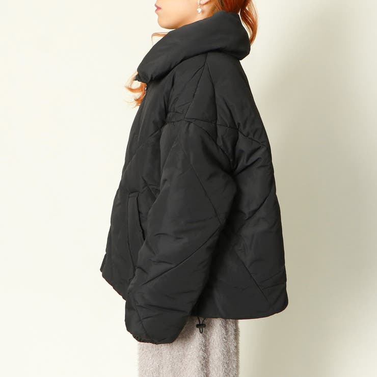 ダイヤキルトＢＩＧカラーブルゾン | GORGE  | 詳細画像3 