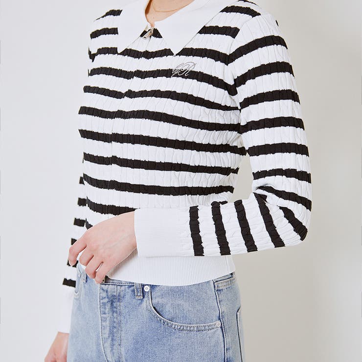 レディース ニット カーディガン風トップス | GORGE  | 詳細画像6 