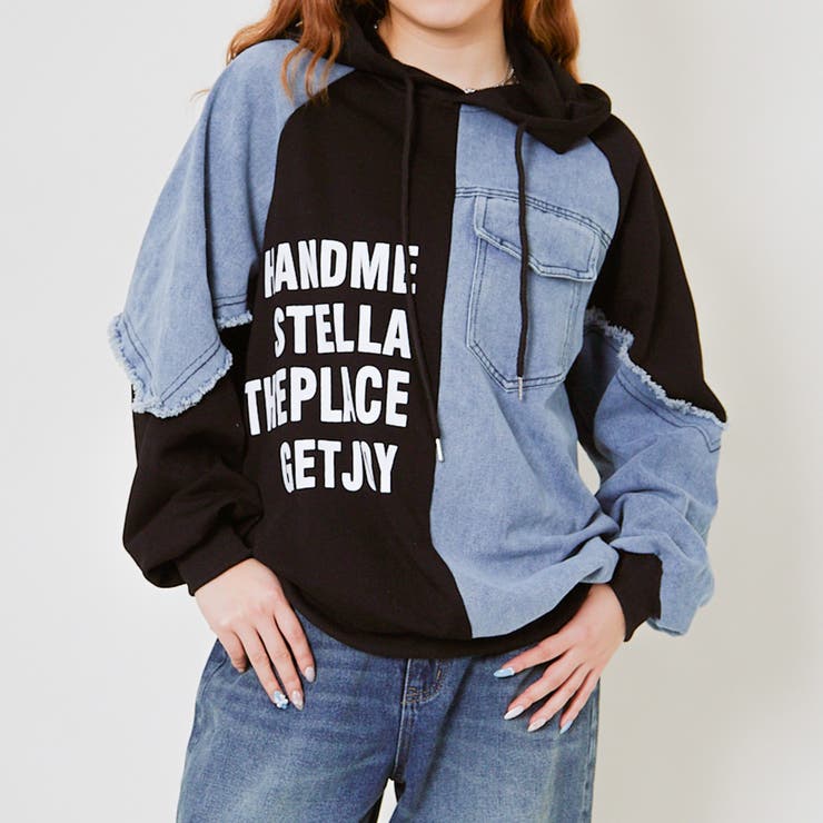 C・M・C 裏地付きデニムパーカー USA製  USED 古着 リーバイス Levis 中綿入り デニムパーカー メンズL相当