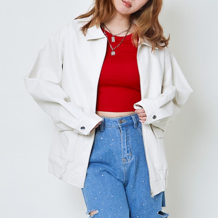 合皮ブルゾン | GORGE  | 詳細画像8 