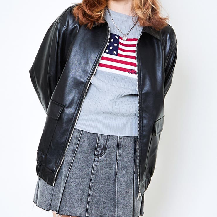 合皮ブルゾン | GORGE  | 詳細画像15 