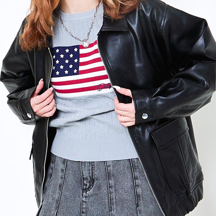 合皮ブルゾン | GORGE  | 詳細画像18 