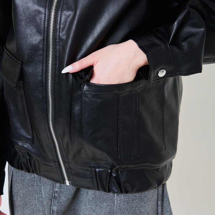 合皮ブルゾン | GORGE  | 詳細画像28 