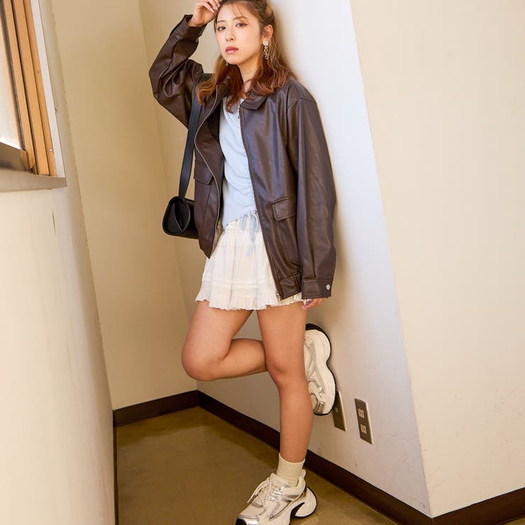 合皮ブルゾン | GORGE  | 詳細画像4 