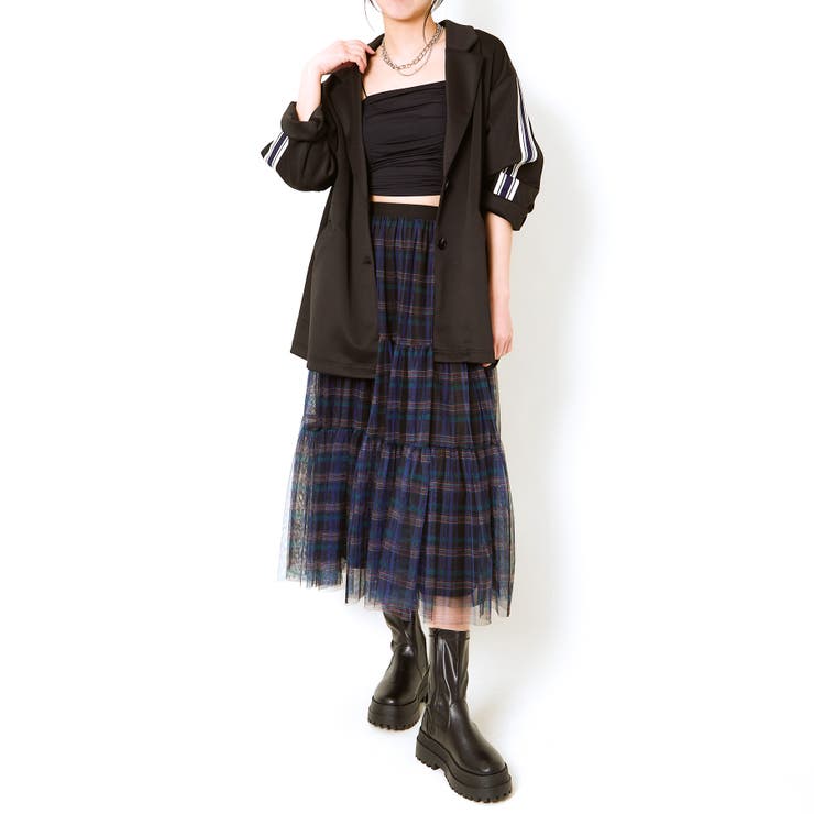 H&M 2-4Y チェリー柄スパンコール チュールスカート - メルカリ