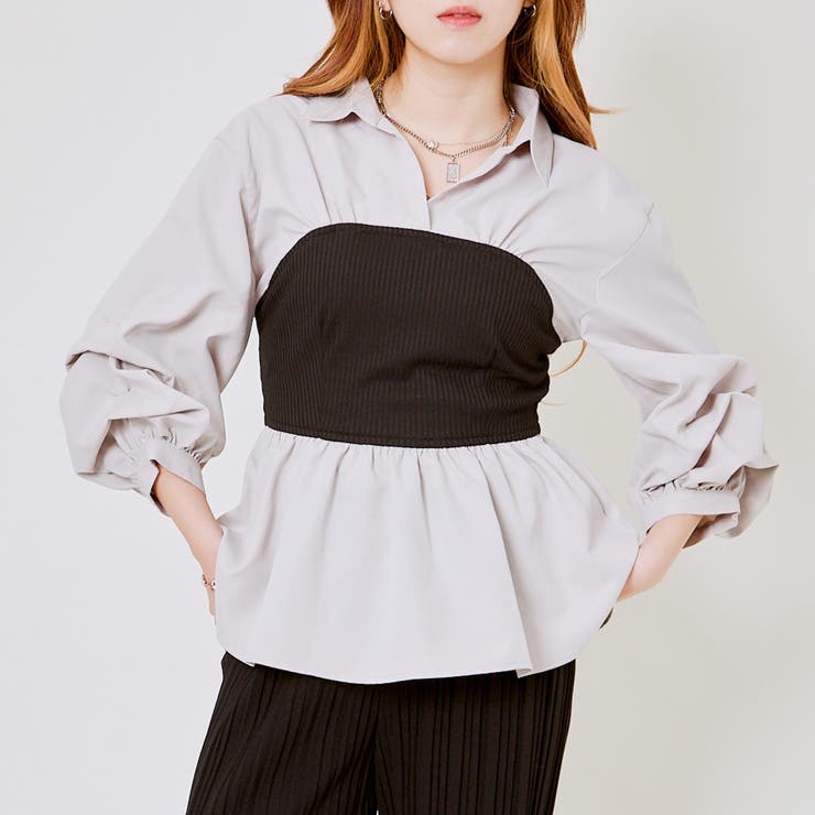 売れ筋商品|||ミッソーニ シャツ レディース トップス Blouse - white ドッキングスキッパーシャツ[品番：GORW0009783]｜GORGE
