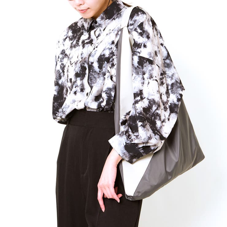 インナー付きモヤ柄シャツ | GORGE  | 詳細画像11 