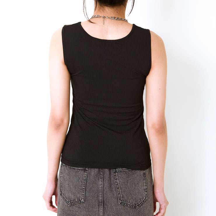 インナー付きモヤ柄シャツ | GORGE  | 詳細画像20 