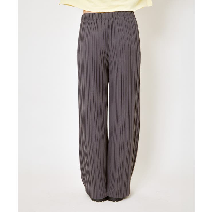 レディース ゆるプリーツワイドパンツ ウエストゴム | GORGE  | 詳細画像4 