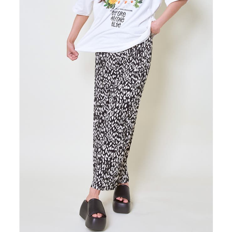 レディース ゆるプリーツワイドパンツ ウエストゴム | GORGE  | 詳細画像18 