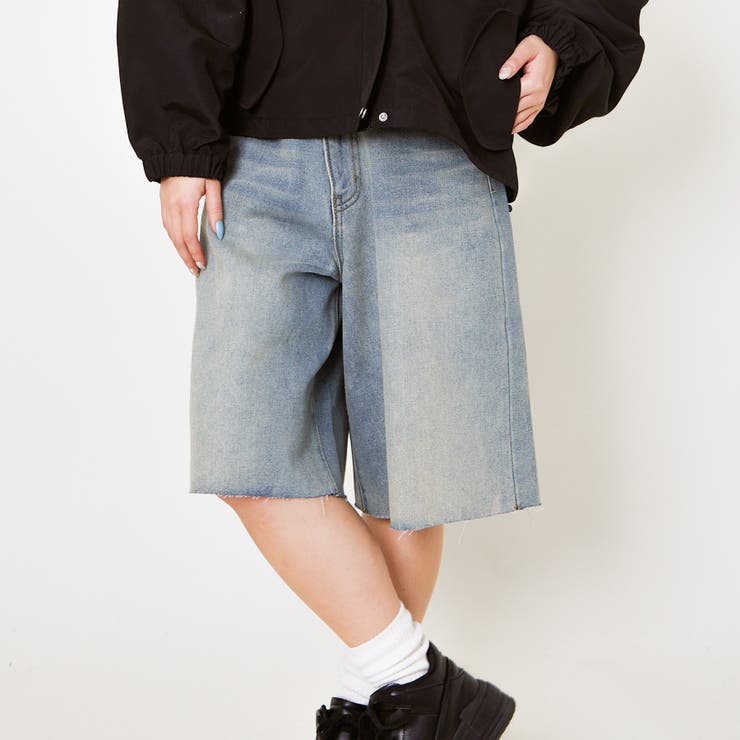 デニムハーフパンツ[品番：GORW0009767]｜GORGE （ゴージ）のレディースファッション通販｜SHOPLIST（ショップリスト）