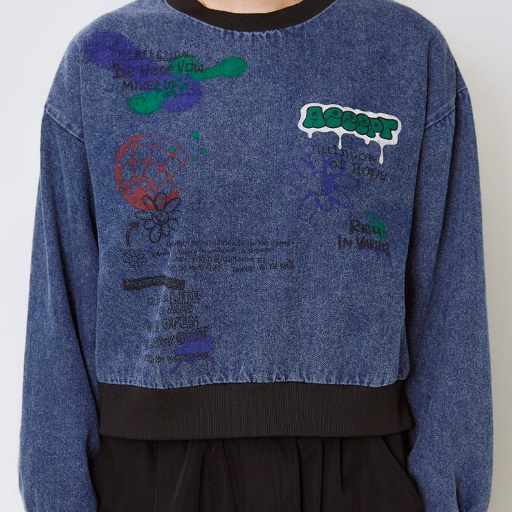 プリントデニムトップス | GORGE  | 詳細画像5 