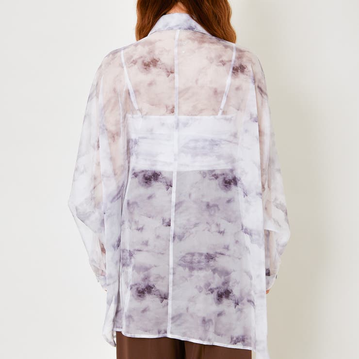 レディース オーバーサイズシャツ ロング丈 | GORGE  | 詳細画像6 