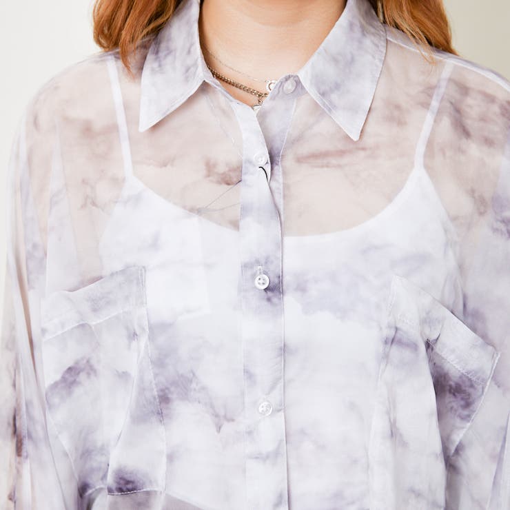 レディース オーバーサイズシャツ ロング丈 | GORGE  | 詳細画像8 